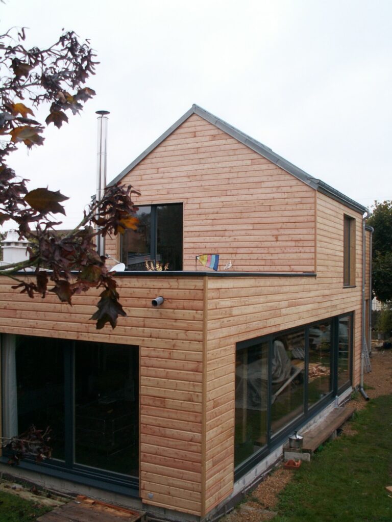 maison bois - Intradosse
