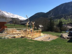Dalle bois pour maison ossature bois