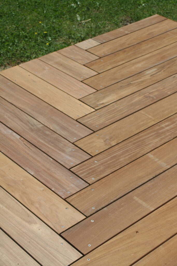 Terrasse en bois - Intradosse