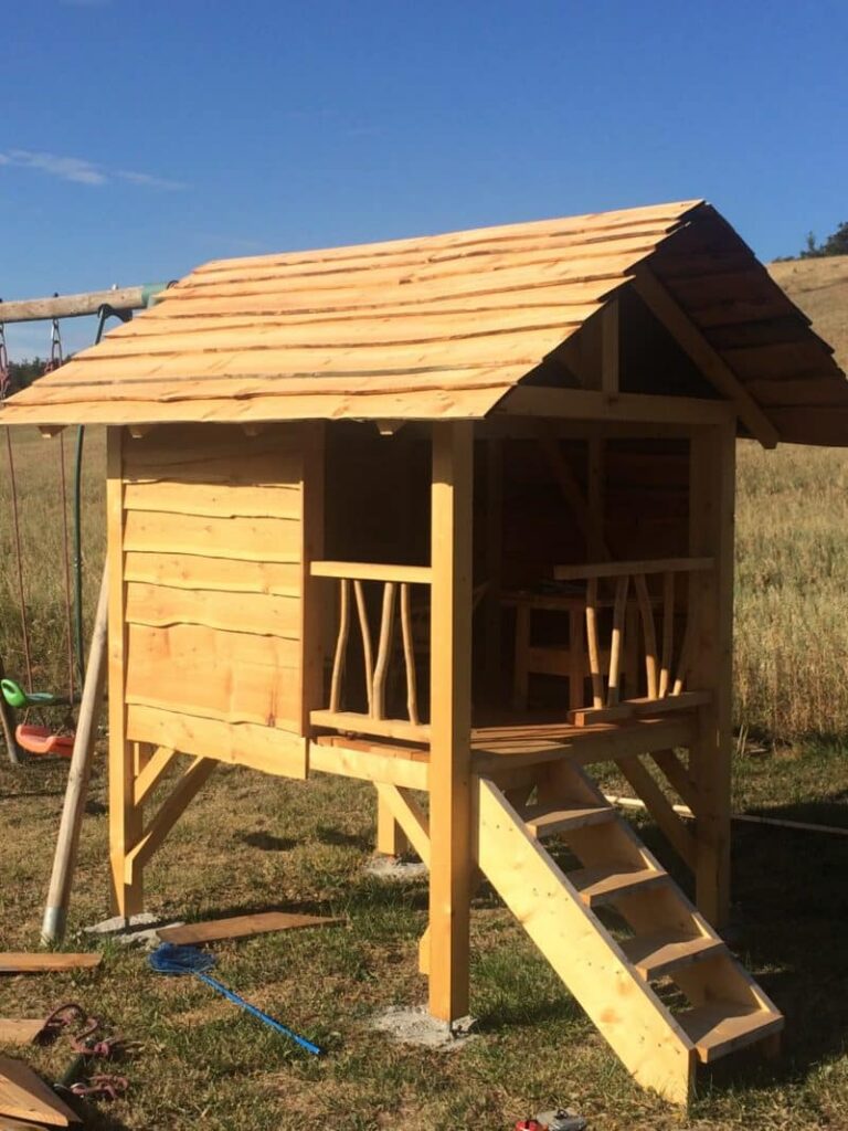 Cabane pour les enfants