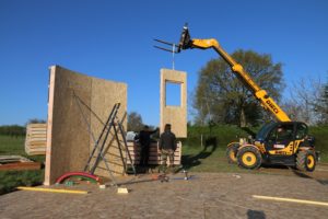 Jour 3 - Montage des murs ossature bois