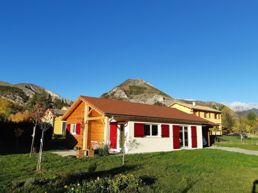 Maison ossature bois - Veynes - Intradosse