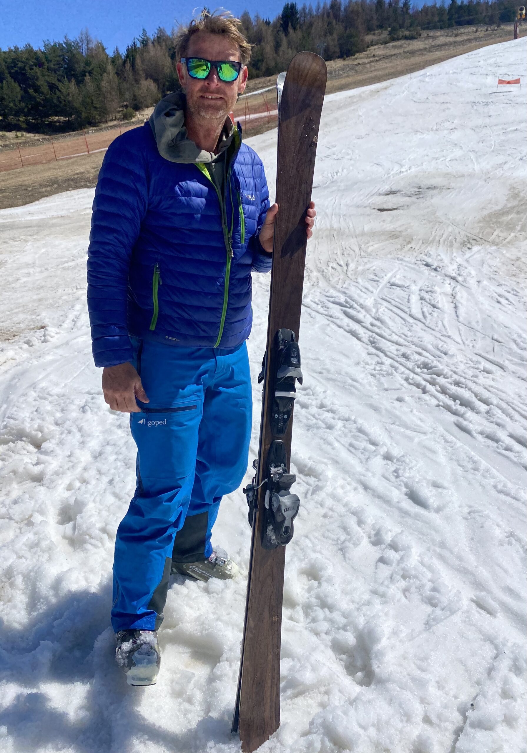 Ski en bois - formation et encadrement - fabrication personnelle