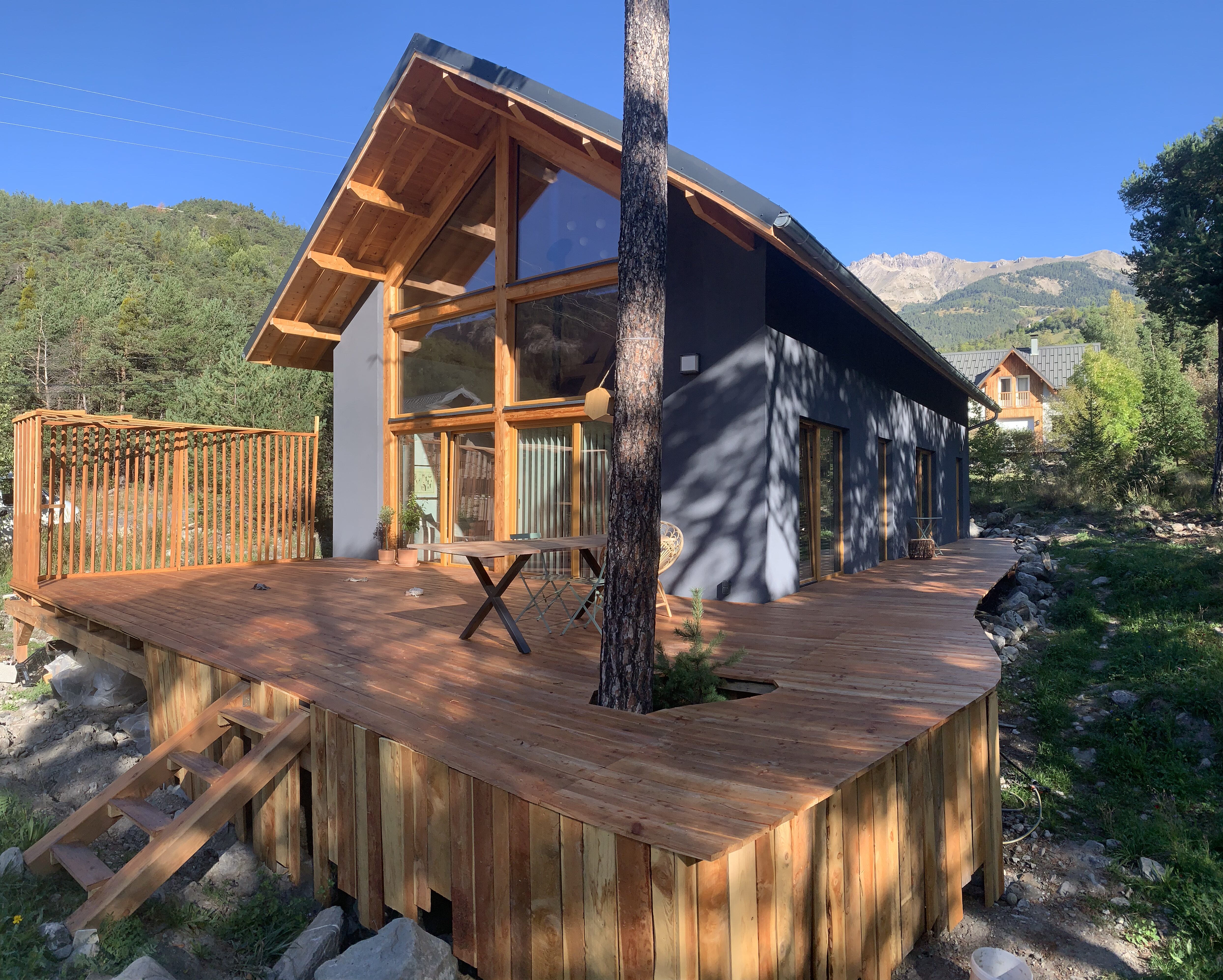 Une jolie maison est sortie de terre dans l’Ubaye!