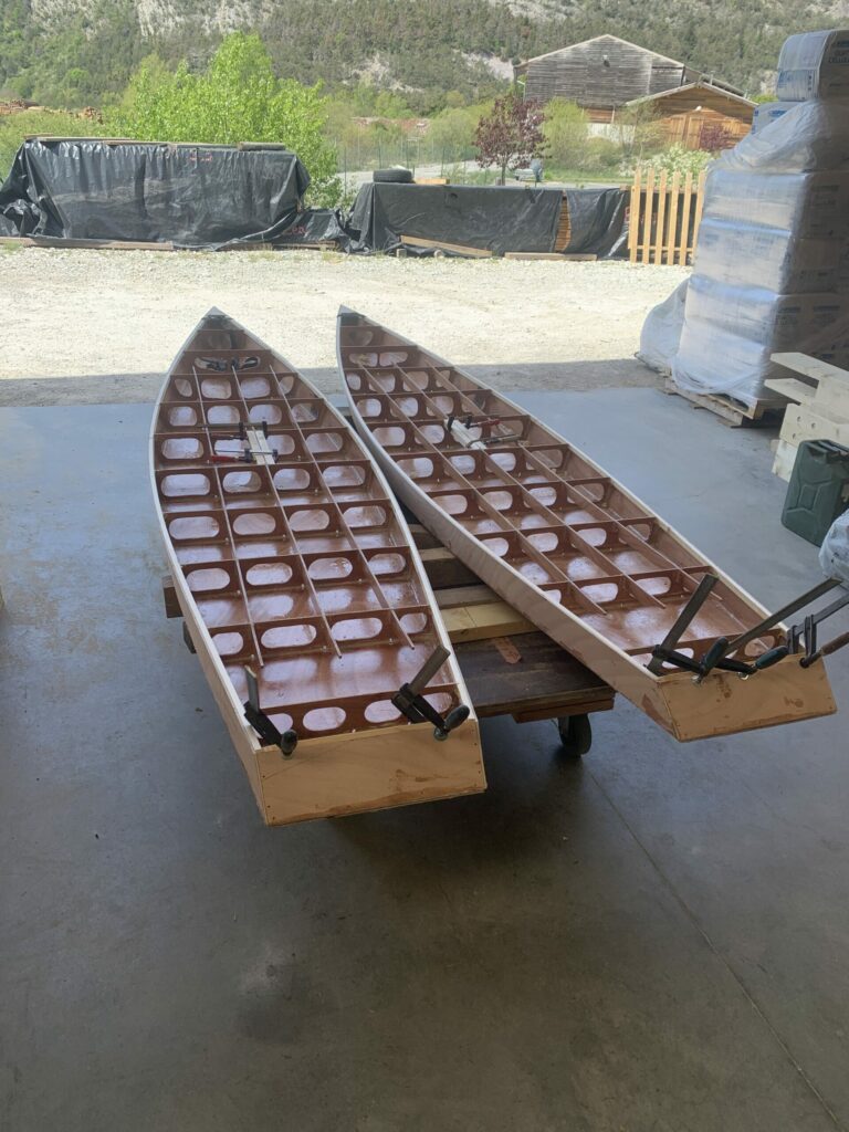 paddle en bois - Intradosse - Hautes-Alpes